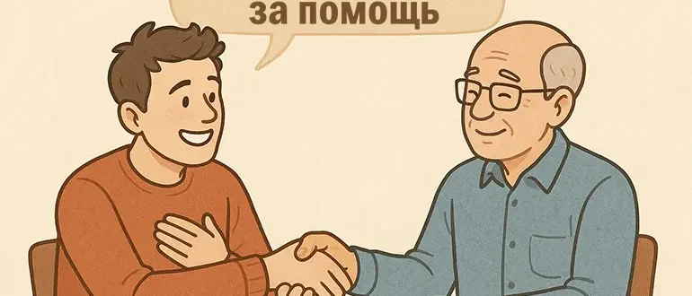 Благодарю