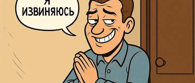 Извиняюсь